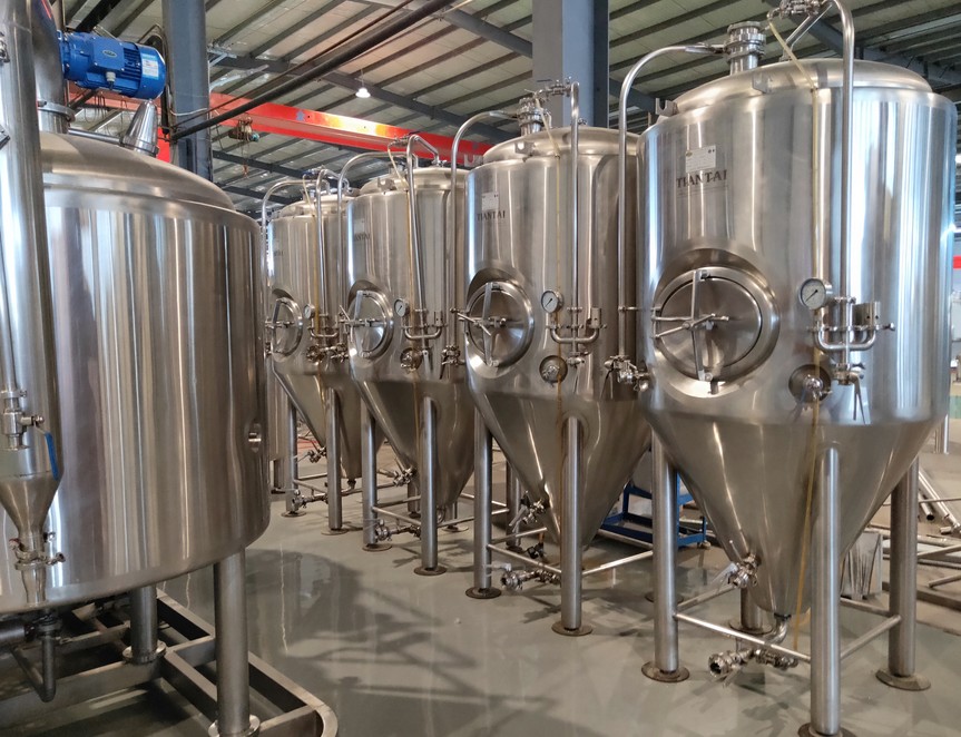 1000L used brewery equipment on sale TianTai® 2150HL brewery